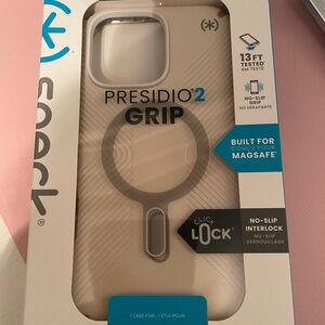 Speck Presidio2 Grip Case for iPhone 16 Pro Max- Tan